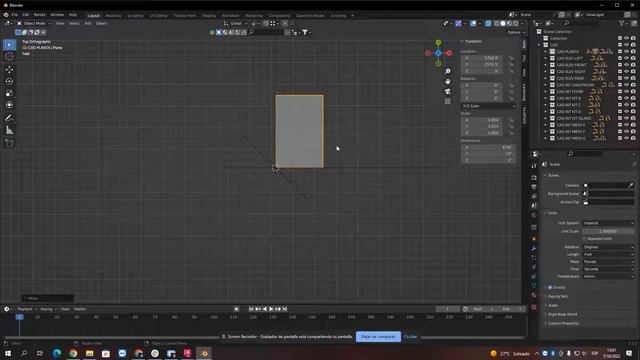 ARCHVIZ BLENDER 1- DE AUTOCAD TO BLENDER OPCION DXF смотреть онлайн