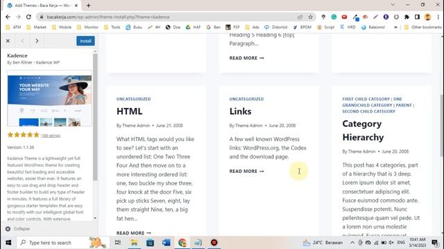 CLEAN + SEO FRIENDLY! Rekomendasi Template WordPress Gratis SEO & Keren | Theme WordPress Gratis смотреть онлайн