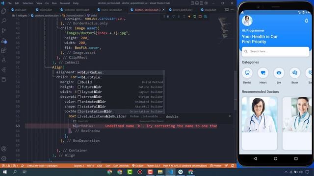 Doctor Appointment Booking App UI Design In Flutter - Flutter UI Design смотреть онлайн