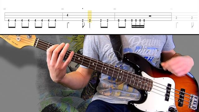 Queen - The Show Must Go On /// ACCURATE BASS LINE [Play Along Tabs]