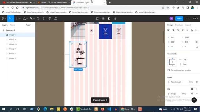 New Docter Website Design In Ui Ux And Figma/// Class=01////