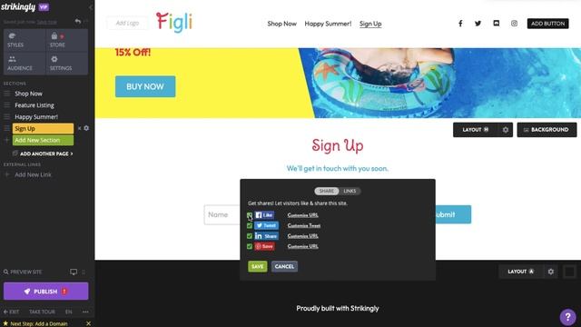 Add Social Media Buttons to Footer смотреть онлайн