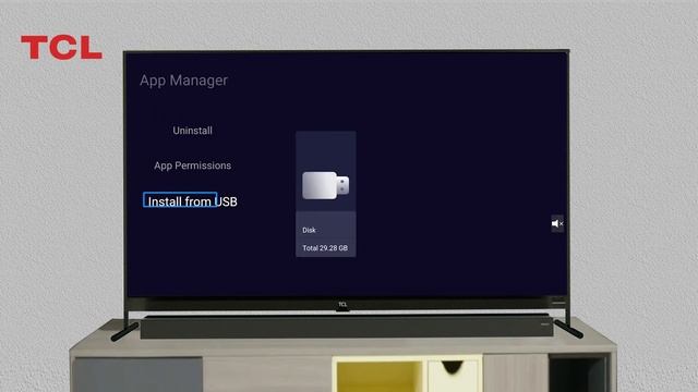 How to install apk file on TCL Google TV from USB disk смотреть онлайн