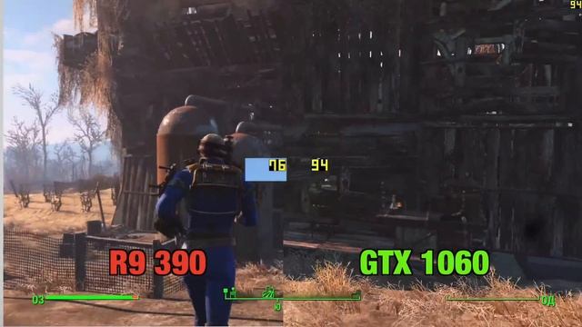 R9 390 vs GTX 1060 смотреть онлайн