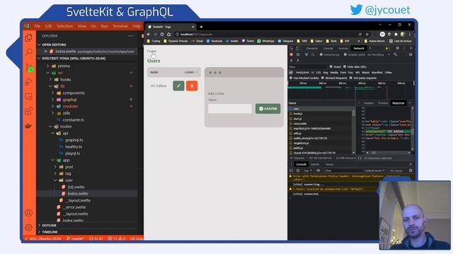 SvelteKit - GraphQL Yoga & Modules | Transitional App Builder смотреть онлайн
