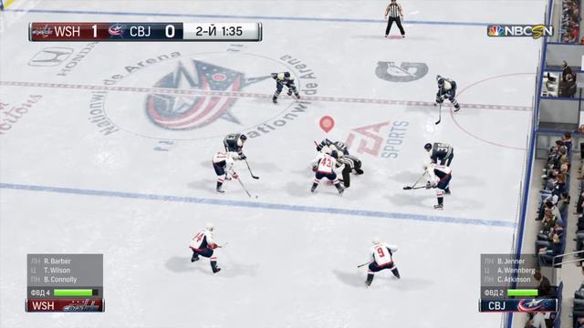 NHL 17 Вашингтон Против Коламбус смотреть онлайн
