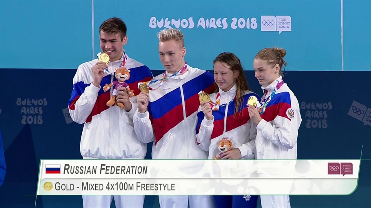 На юношеских Олимпийских играх российские спортсмены в первый же день завоевали 5 золотых медалей