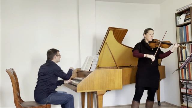 Johann Sebastian Bach : Sonata For Violin And Harpsichord No. 5 In F Minor BWV 1018