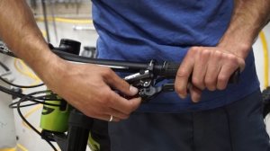 Положение тормозных ручек велосипеда (МТБ).