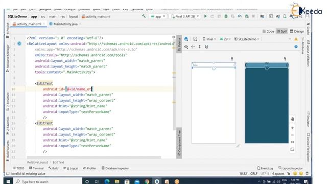 SQLite Part 2 UI Design смотреть онлайн