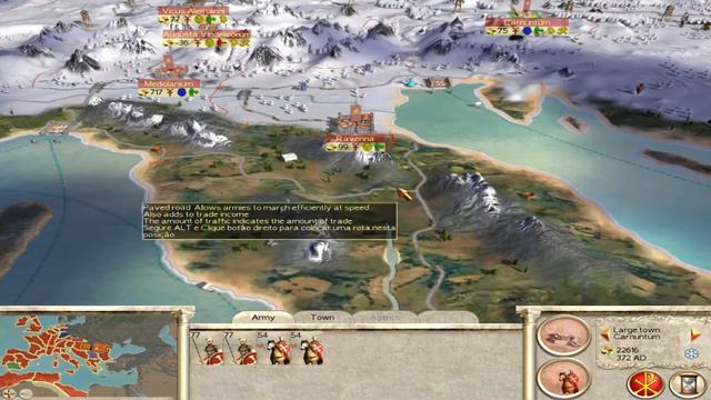 Rome Total War Barbarian Invasion Gameplay PT-br Ep. 8