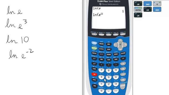 Natural Logs on Calculator TI 84 Calculator Natural Logarithms смотреть онлайн