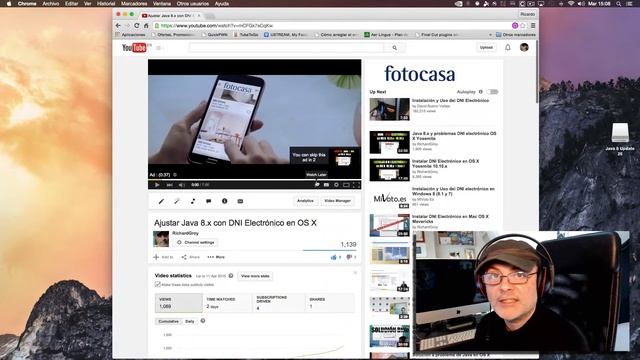 Solución Problema FIRMA DNIe JAVA 8.0.40 Mac OSX смотреть онлайн