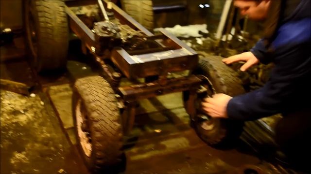 Минитрактор своими руками смотреть онлайн