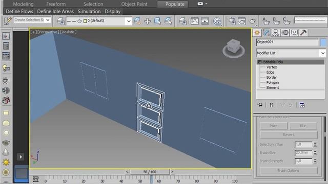 3dmax.очередной способ созадние коробки и настройка света