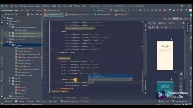 Web View - Android Studio Tutorial Part-1|| How to Create your Own WebBrowser (Android studio+ Java смотреть онлайн