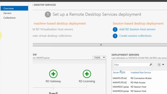 Creating RDS Load Balancing Farm, RD Session Host & Broker Services on WIn Server 2012 R2 смотреть онлайн