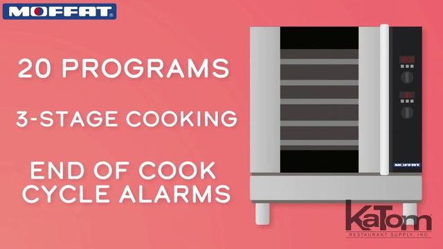 Moffat G32D5/2 Turbofan® Double Full Size Convection Oven (G32D5) смотреть онлайн