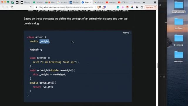 Object Oriented Programming Basics | Flutter Bootcamp смотреть онлайн
