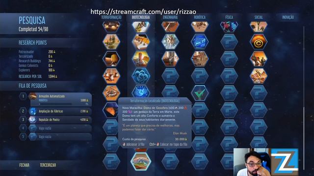 #8 Surviving Mars: Green Planet / Animal Pack Portugues Gameplay PT-BR смотреть онлайн