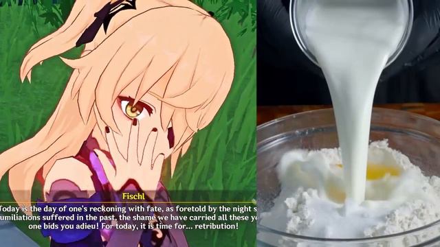 Fischl Cheese Slap Meme