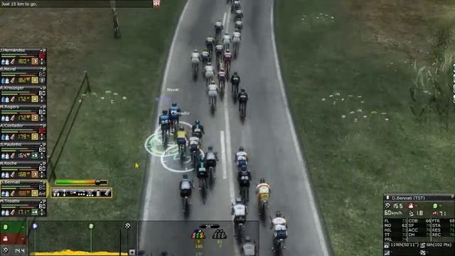 Pro Cycling Manager 2013 - Le Tour de France - TFW - Stage 10 смотреть онлайн