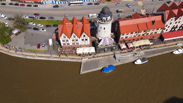 Калининград и окрестности с дрона/ Russian Kaliningrad region by drone смотреть онлайн