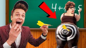 НИКОГДА НЕ ДЕЛАЙ ЭТОГО В ШКОЛЕ **математичка.ехе меня наказала!!!**