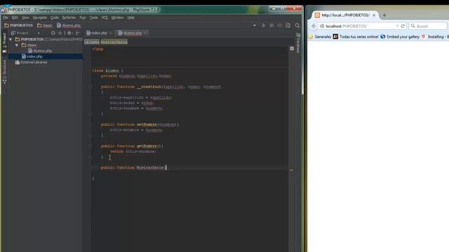 04 - Getters y Setters en PHP смотреть онлайн