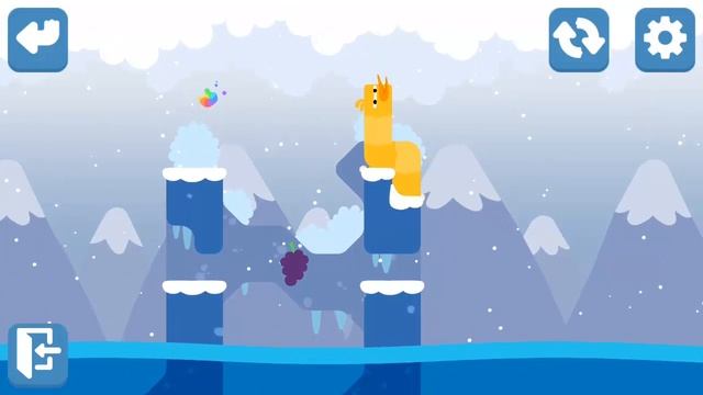 Snakebird Primer Level 30 Walkthrough смотреть онлайн