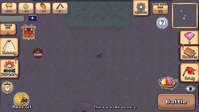 Pocket Ants Colony Simulator Mod 0.0765 New Update | God Mode | Speed | 1 Hit