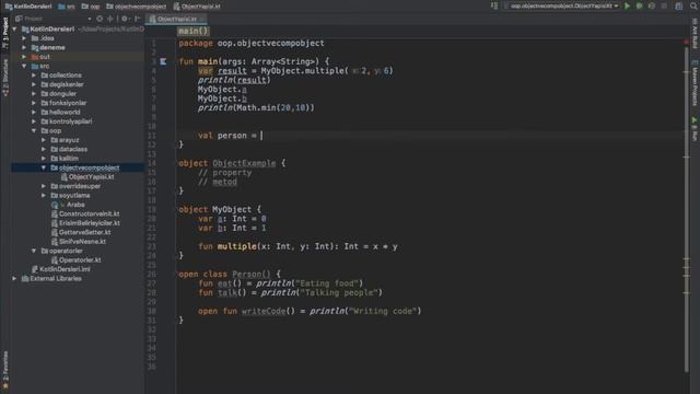 Kotlin Dersleri #34 - Object ve Companion Object смотреть онлайн