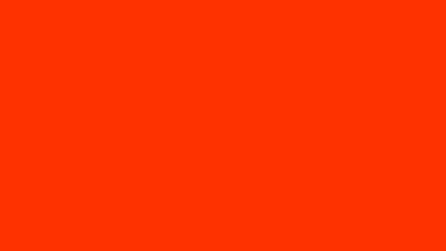 Pure RGB / 1 Hour / Color LED Background / FF3300 / 013 / THE RGB PROJECT