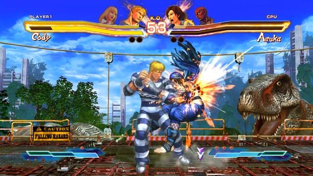 Street Fighter X Tekken: Cody & Lili vs Dhalsim & Asuka - 2K 1440p смотреть онлайн