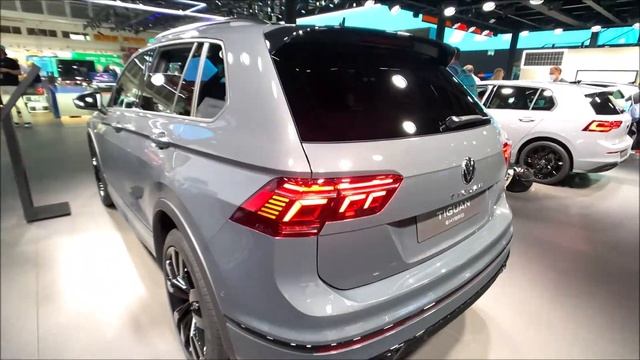 DESIGN : 2021 #VOLKSWAGEN TIGUAN EHYBRID R-Line DSG Plug-In-Hybrid 245 Hp ▶ Walkaround смотреть онлайн