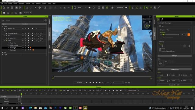 iClone 7 Уроки от MagNat Урок 177 учимся ездить на мотоцикле смотреть онлайн