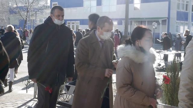 Митинг в День второго Освобождения Ростова-на-Дону от немецких захватчиков