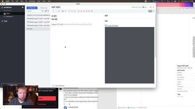 Can Joplin Replace DEVONthink? смотреть онлайн