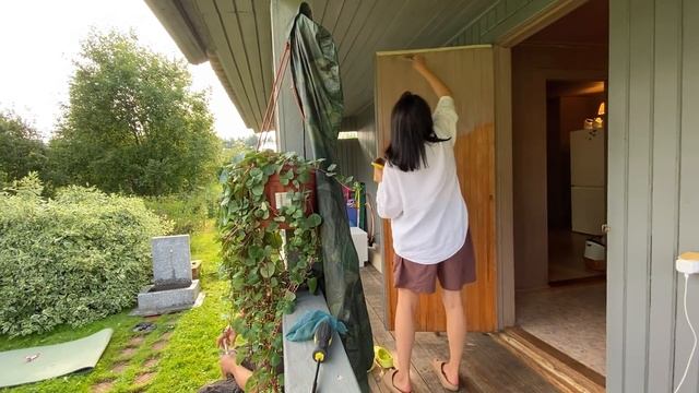 Переделка старой кухни в новую / Дашина дача 2021: выпуск 5 смотреть онлайн