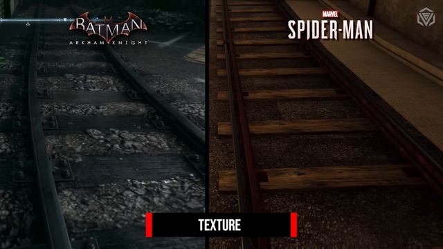 Batman Arkham Knight vs Marvel's Spider-Man - Gameplay Physics and Details Comparison смотреть онлайн