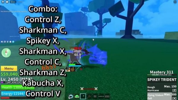 Control Is The BEST COMBO FRUIT..? | Bounty Hunting + Control Combo (Blox Fruits)