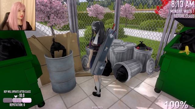 Устранить только 50% - Танос челлендж в Яндере симулятор - Yandere Simulator смотреть онлайн