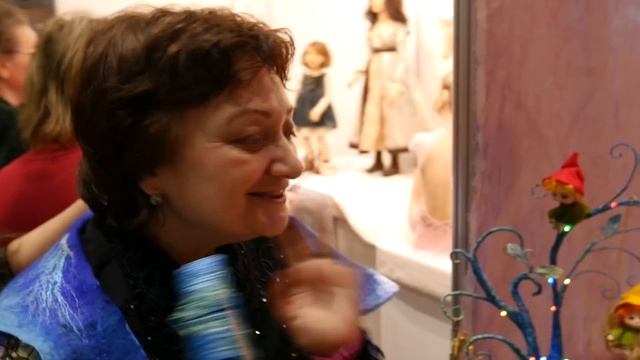 Искусство куклы 2018 Москва Гостиный двор - видеоотчет с выставки смотреть онлайн