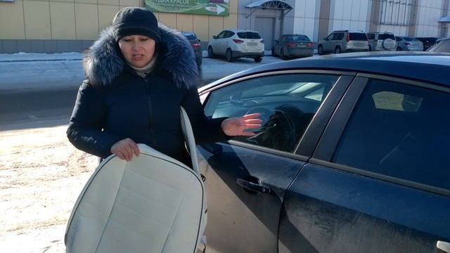 Профессиональная установка авточехлов от интернет-магазина АВТОКРАСОТКА. Опель Астра J. ДО!