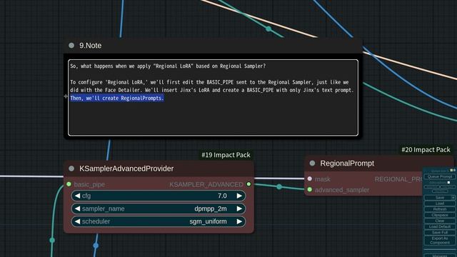 ComfyUI Impact Pack: Tutorial #6 - Regional LoRA based on Regional Samplers смотреть онлайн