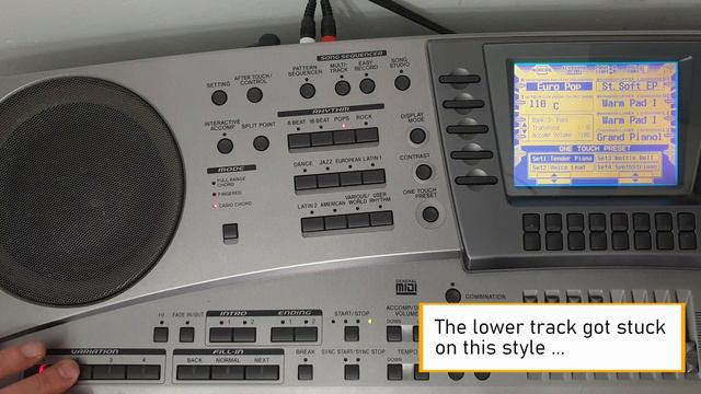 CASIO MZ 2000 All Styles Part 1 Keyboard Arranger