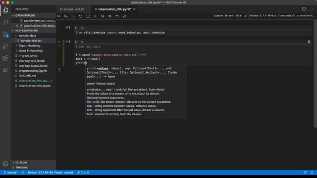 Tokenization dengan Python & NLTK смотреть онлайн
