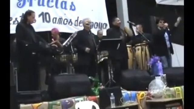 CUMBIA CALETERA -EL COMBO HISPANO -CANTA JORGE JUAN MEJIA EN SAN ANTONIO DE PRADO-COLOMBIA смотреть онлайн