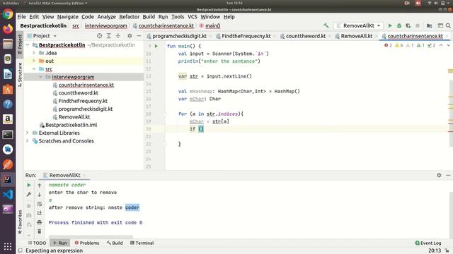 Kotlin program to count the occurrences of each character in a string? смотреть онлайн