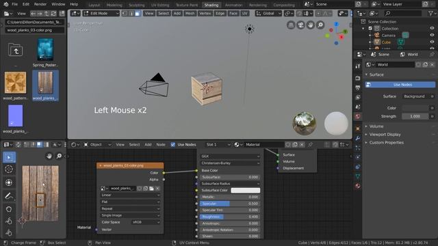 UV Unwrapping - Blender 2.80 Fundamentals смотреть онлайн